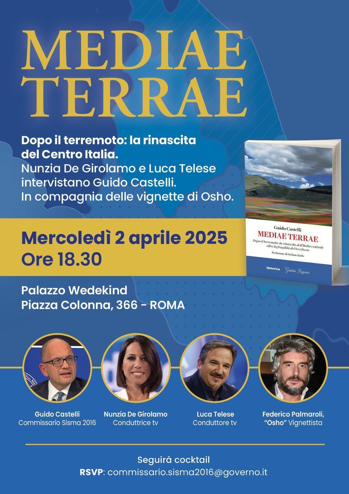 Presentazione del libro: "Mediae Terrae"
